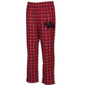  adidas Houston Cougars Red Tailgate Flannel Pajama Pants 