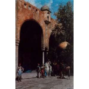  FRAMED oil paintings   Alberto Pasini   24 x 36 inches 