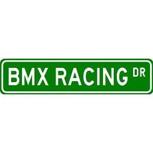 BMX RACING Street Sign   Sport Sign   High Quality Aluminum Street 