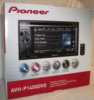 PIONEER AVH P1400DVD 5.8 IN DASH VIDEO CAR DVD RECEIVER/PLAYER