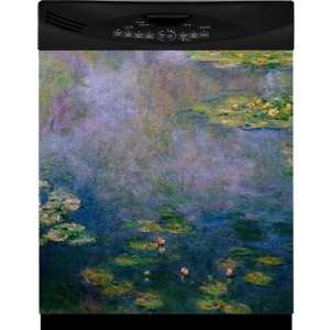    Appliance Art Water Lilies Dishwasher Cover