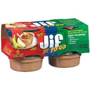 JIF To Go Reduced Fat Peanut Butter  Grocery & Gourmet 