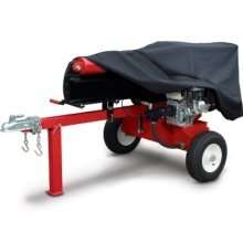 Log Splitter Cover   Fits Gas or Electric Up to 82 Length   Black 