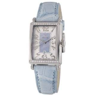 Gevril Womens 7247NT Avenue of Americas Blue Diamond Watch
