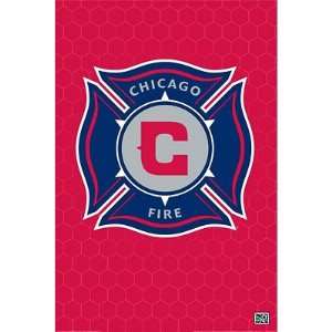  Chicago Fire (Logo) Sports Poster Print