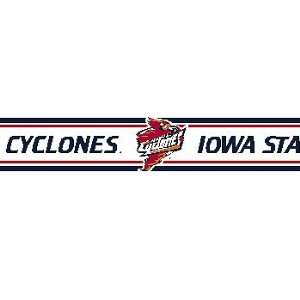  Iowa State Univeristy Cyclones   Wallpaper Border