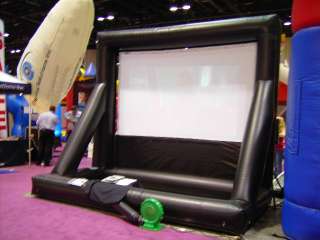 EZ HD 7 ft. Inflatable Outdoor Movie Theater Blu ray HD  