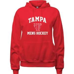  Tampa Spartans Red Womens Mens Hockey Arch Hooded 