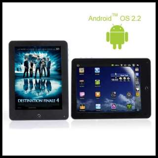 Inch Wifi Android 2.2 3G Camera Touchscreen Tablet PC  