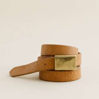 Skinny plaque belt   belts   Womens accessories   J.Crew