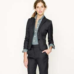 Aubrey jacket in pinstripe Super 120s $240.00 also in Petite 