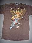 WILLIE NELSON Eagle Original Outlaw T Shirt **NEW concert band music
