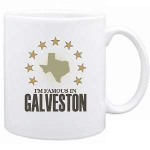  New  I Am Famous In Galveston  Texas Mug Usa City