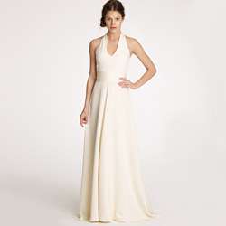 Petite Arabelle long dress in silk chiffon $365.00 [see more 