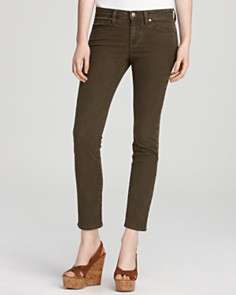 Vince Jeans   Crop Skinny Ankle in Olive
