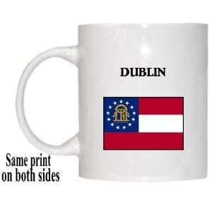  US State Flag   DUBLIN, Georgia (GA) Mug 