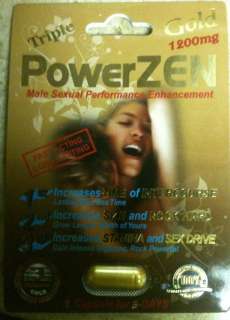 pills of POWERZEN GOLD 1200mg LONG LASTING, FAST ACTING, INCREASES 