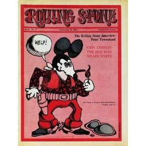  Zap Comix Mouse, 1968 Rolling Stone Cover Poster by Rick 