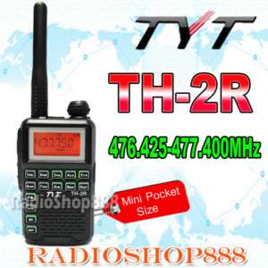 TYT TH 2R UHF CB Pocket Radio Scrambler + FM Radio NEW  