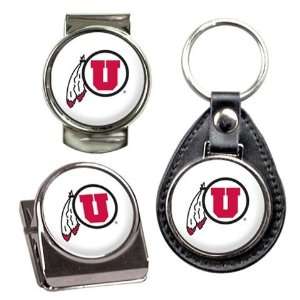 University of Utah Utes Key Chain Money Clip Magnet Gift 