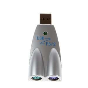  Compact USB to PS/2 Dongle (Keyboard / Mouse) Everything 