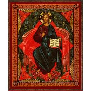  Christ Almighty Enthorned, Orthodox Icon 