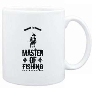  Mug White  Master of Fishing  Sports