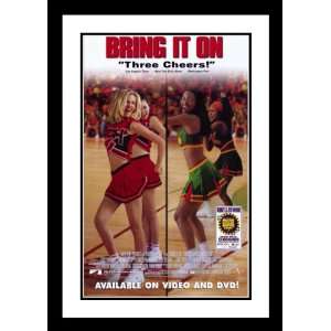  Bring It On Framed and Double Matted 20x26 Movie Poster 