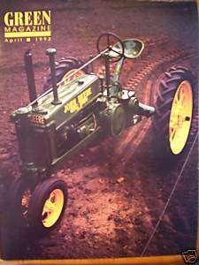 John Deere Dubuque Model 420 Tractor Green magazine  
