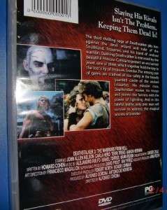 DEATHSTALKER 3 DVD WARRIORS FROM HELL MOVIE ALL REGION  