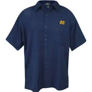 Michigan Wolverines Textured Camp Shirt