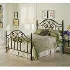 Fashion Bed Group Dynasty Metal Queen Size Bed in Autumn Brown Finish 