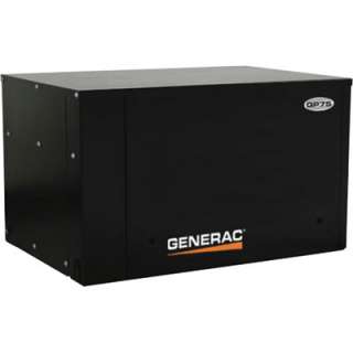  Generac RV Generator 7500W Gasoline Quietpact 75G #5854 
