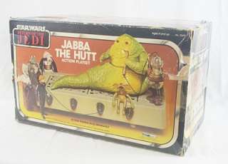 Vintage Star Wars Jabba The Hutt Playset Complete Box  