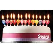 Birthday Candles Gift Card 