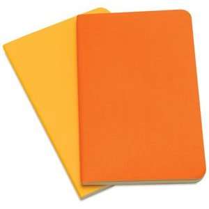  Moleskine Volant Notebooks   Orange/Yellow, 2frac12; times 