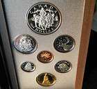   SPECIAL EDITION RED PROOF 7 COIN SET 92.5%$ DOGSLED  PEACE $ NO TAX