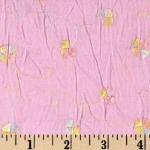   Poly/Cotton Floral Lavender Fabric By The Yard Arts, Crafts & Sewing