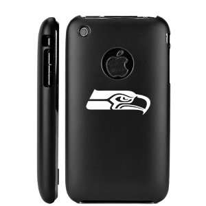  Apple iPhone 3G 3GS Black Aluminum Metal Case Seattle Seahawks 