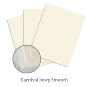  Carnival Smooth Ivory Paper   1000/Carton