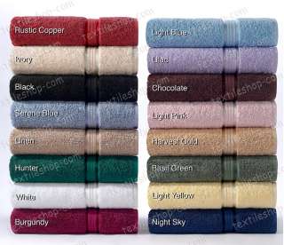 Ultra Soft Bath Towel Collection Pure Luxury 650 gram Cotton with 