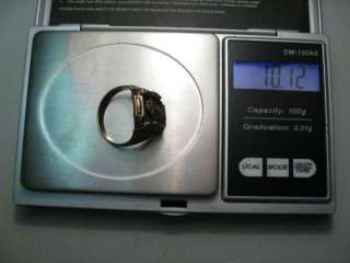 10k Gold Mens Class ring. Scrap. 10.12 grams.  
