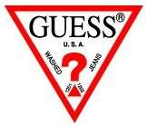 NEW Guess Logo Mens Black Trifold Leather Wallet  