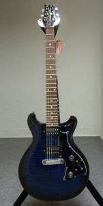NEW FLOOR MODEL PRS MIRA Guitar in Whale Blue Flame Top  