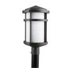 Kichler Lantana 10.5 Outdoor Post Lantern in Textured Granite