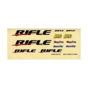  Decal Sheet Rifle EP ARF Toys & Games