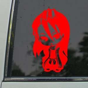  Bleach Red Decal Kuchiki Byakuya Truck Window Red Sticker 