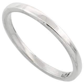 Sterling Silver Band Wedding / Thumb Ring Strong 1.7 mm  