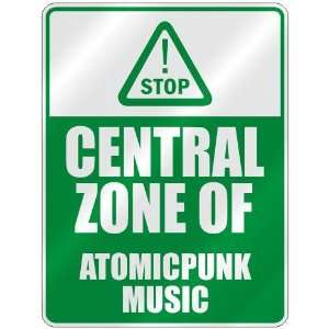  STOP  CENTRAL ZONE OF ATOMICPUNK  PARKING SIGN MUSIC 