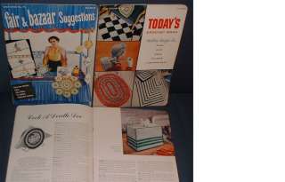 VINTAGE KNIT & CROCHET BOOKS gifts, novelties, doll clothes, doilies 